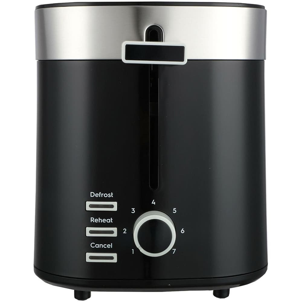 أدميرال جهاز تحميص خبز، 2 شريحة، 220-240 فولت، 850 واط ، أسود - Modern Electronics
