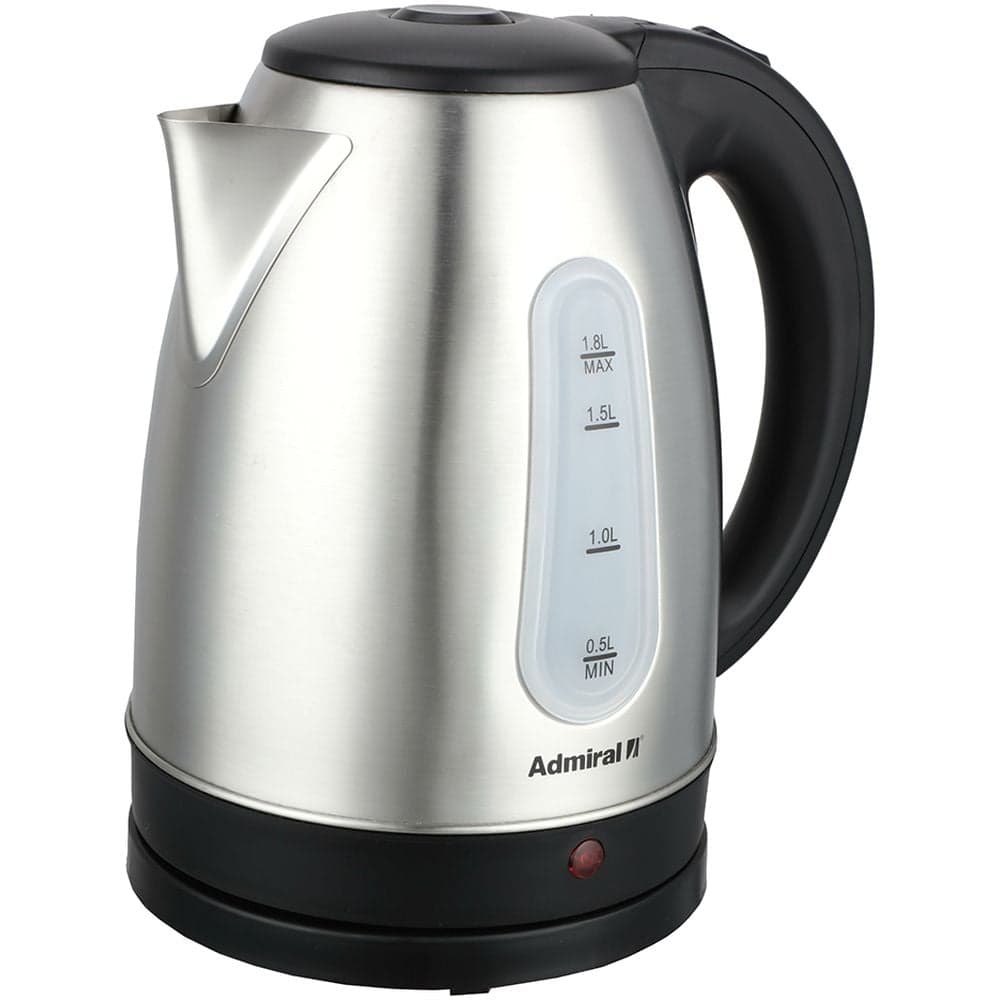 Admiral Stainless Steel Kettle 1.8L 2200W Silver - Modern Electronics