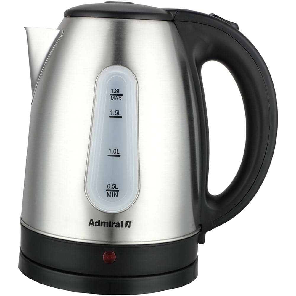 Admiral Stainless Steel Kettle 1.8L 2200W Silver - Modern Electronics