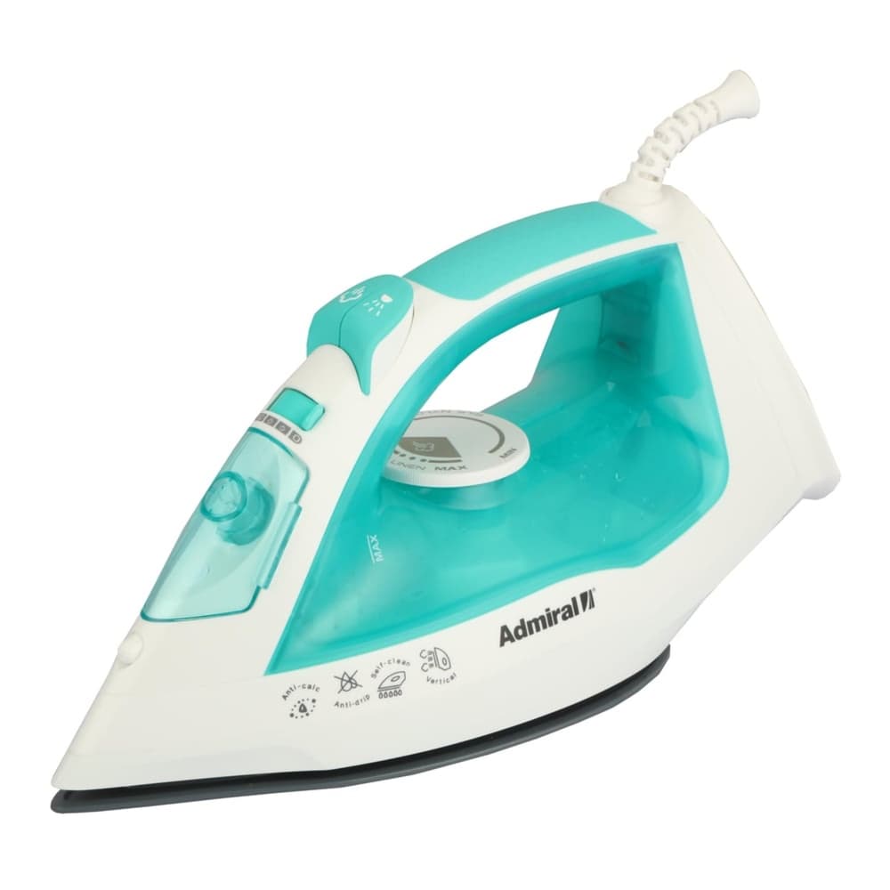 Admiral 300Ml 2000-2400W Steam Iron - Blue - Modern Electronics
