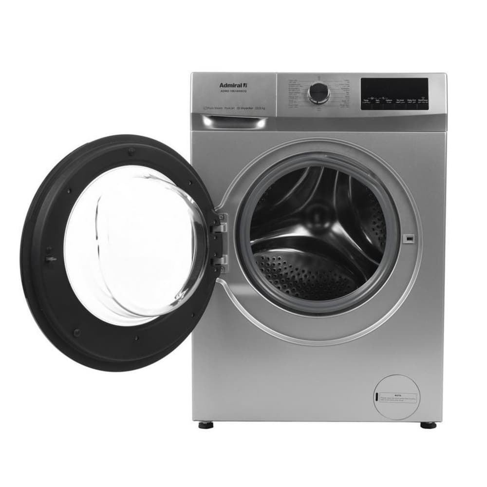 Admiral 10kg washer|6kg dryer|Inverter Motor|Jet Wash |Allergy Steam|Quick Wash |Inox Color - Modern Electronics