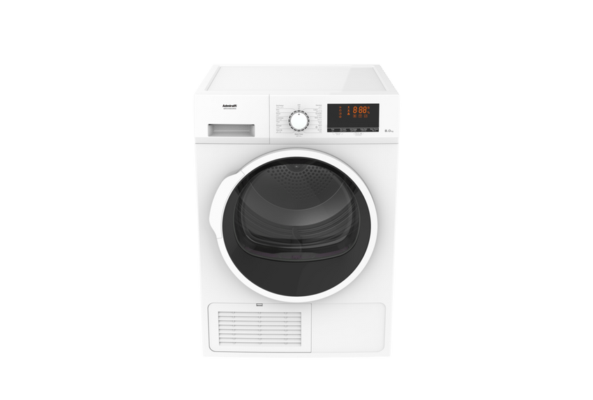 Admiral 8kg Heat Pump Dryer with 15 Programs and Humidity Sensor - Modern Electronics