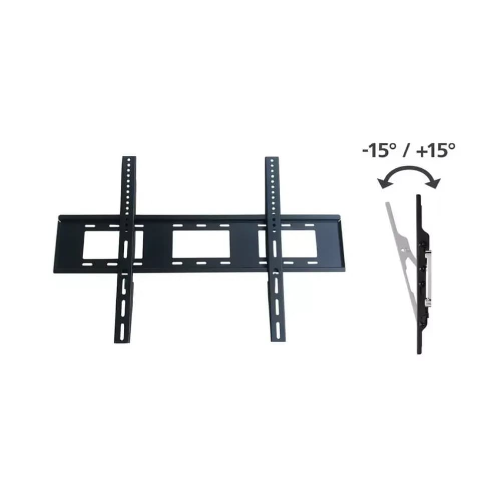 دبليو بي حامل تلفزيون مائل يثبت على الحائط شاشات LED وLCD  | مقاس -50 90 بوصة|أسود - Modern Electronics