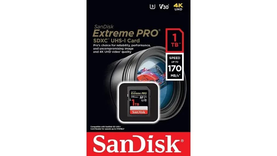 SanDisk Extreme Pro SD UHSI 1TB - Modern Electronics