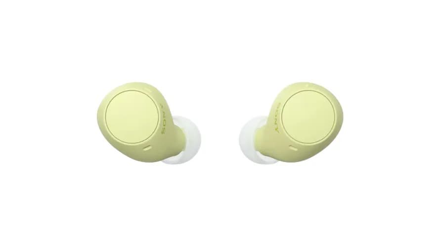  Sony WF-C510 Truly Wireless Earbuds|22 hours battery life |Clearer hands-free calling |Multipoint Connection |Ambient Sound Mode|IPX4 Water Resistance|Yellow - Modern Electronics
