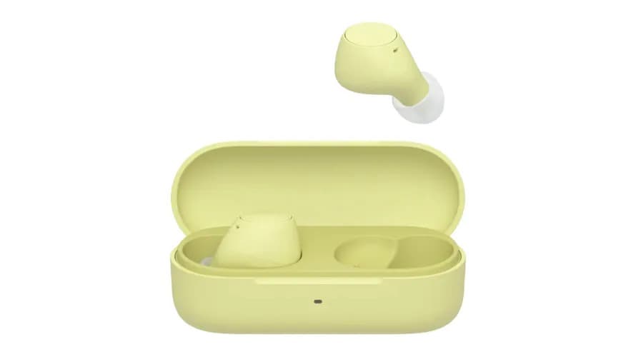  Sony WF-C510 Truly Wireless Earbuds|22 hours battery life |Clearer hands-free calling |Multipoint Connection |Ambient Sound Mode|IPX4 Water Resistance|Yellow - Modern Electronics