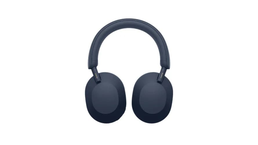 سوني WH-1000XM5 سماعات راس لاسلكية عازلة للضجيج بتقنية البلوتوث ازرق - Modern Electronics