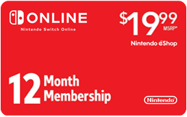 Nintendo eshop 12 month membership outlet