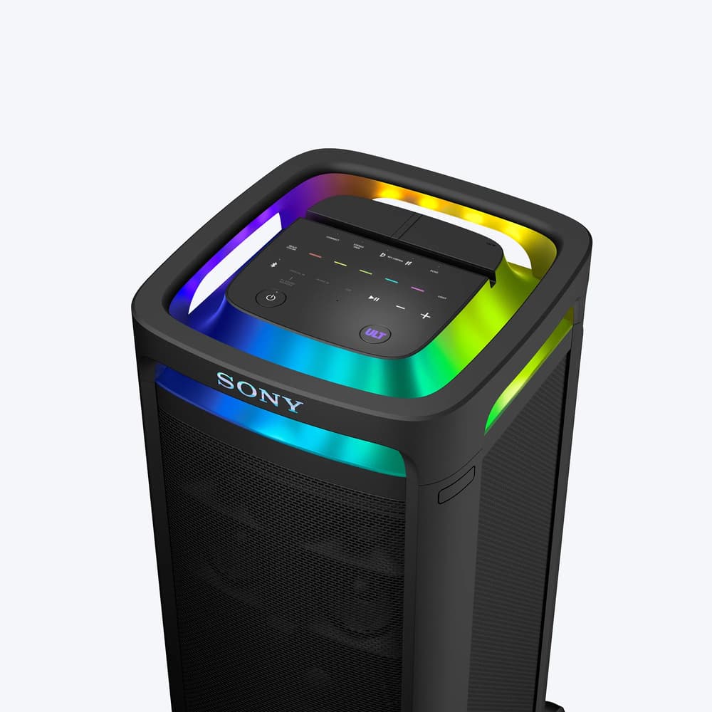 Sony ULT Tower 9AC Bluetooth Karaoke Party Speaker with Powerful Bass, 360° Sound and Party Lights, and Convenient Carrying Handle and Wheels. (SRSULT900AC) - Modern Electronics