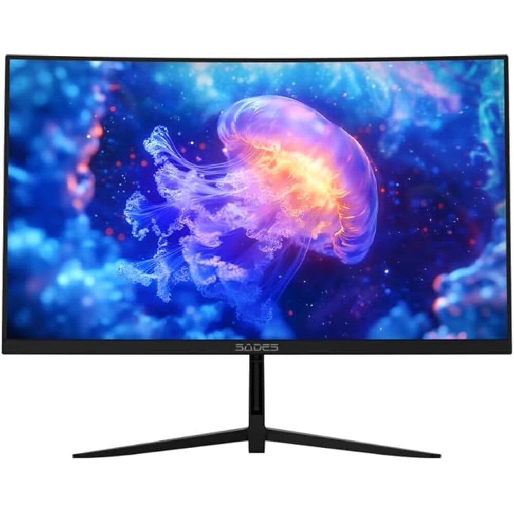 سيدس شاشة ألعاب FHD منحنية 24 بوصة بدقة 1920 × 1080 ومعدل تحديث 200 هرتز ووقت استجابة 0.5 مللي ثانية ومنفذ أتش دي أم أي 2.1  - Modern Electronics