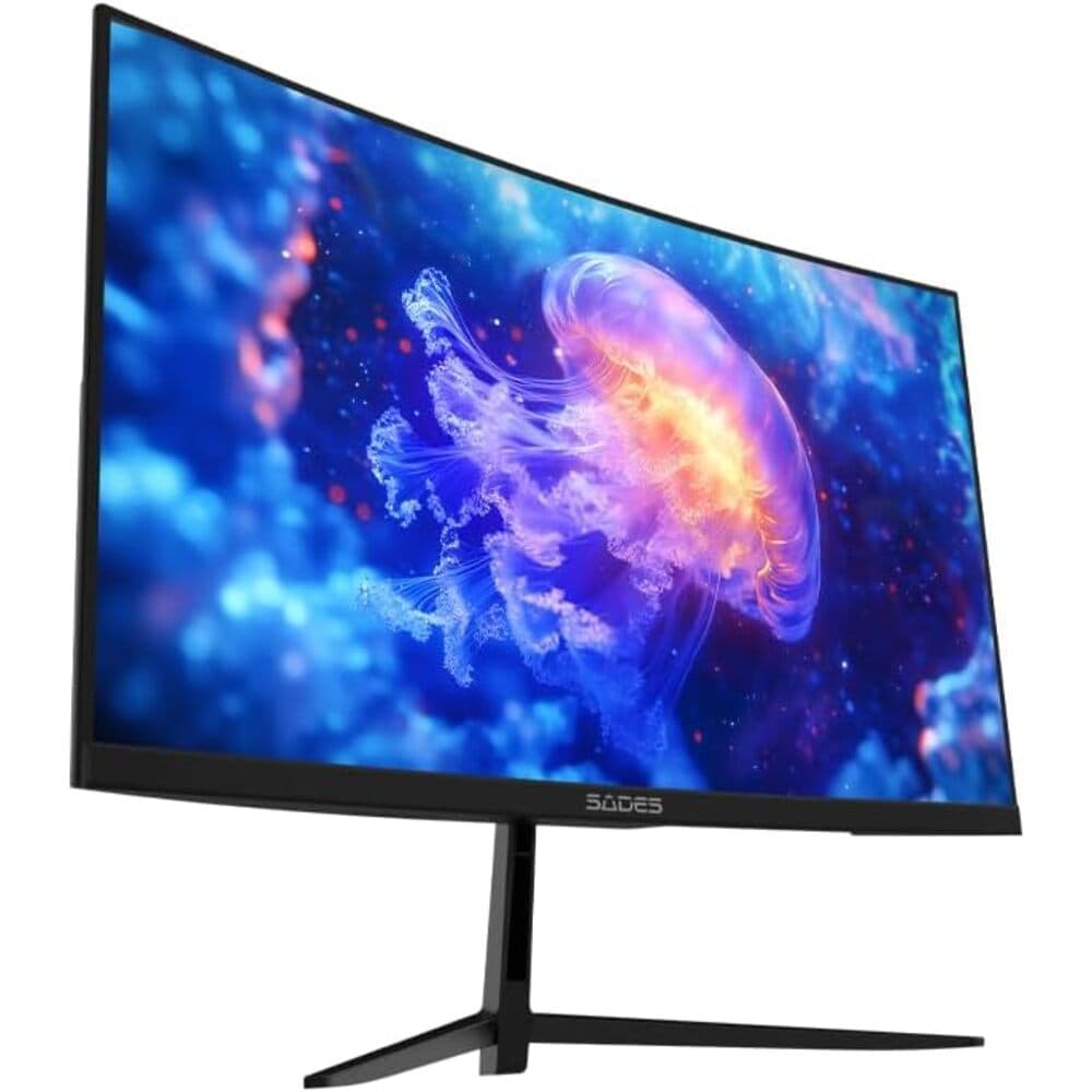 سيدس شاشة ألعاب FHD منحنية 24 بوصة بدقة 1920 × 1080 ومعدل تحديث 200 هرتز ووقت استجابة 0.5 مللي ثانية ومنفذ أتش دي أم أي 2.1  - Modern Electronics