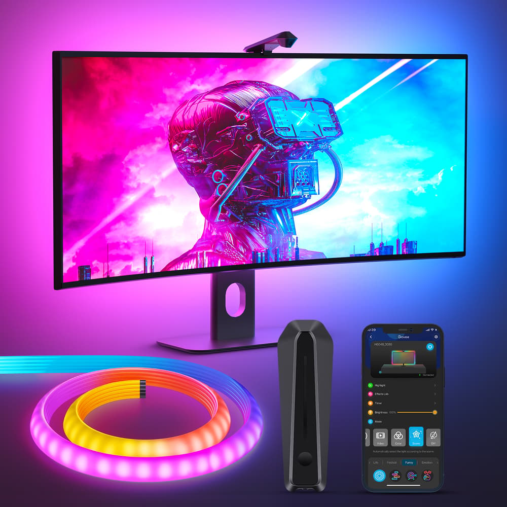 Govee DreamView Neon light Strip, Gaming Camera - Modern Electronics