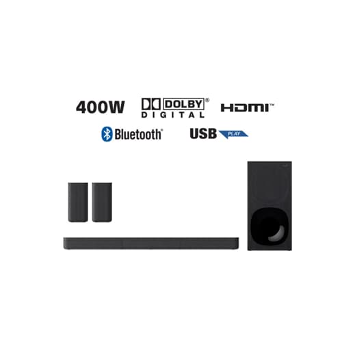 مكبر صوت سوني HT-S20R محيطي | صوت رقمي دولبي 400 واط | 5.1 قناة | أسود - Modern Electronics