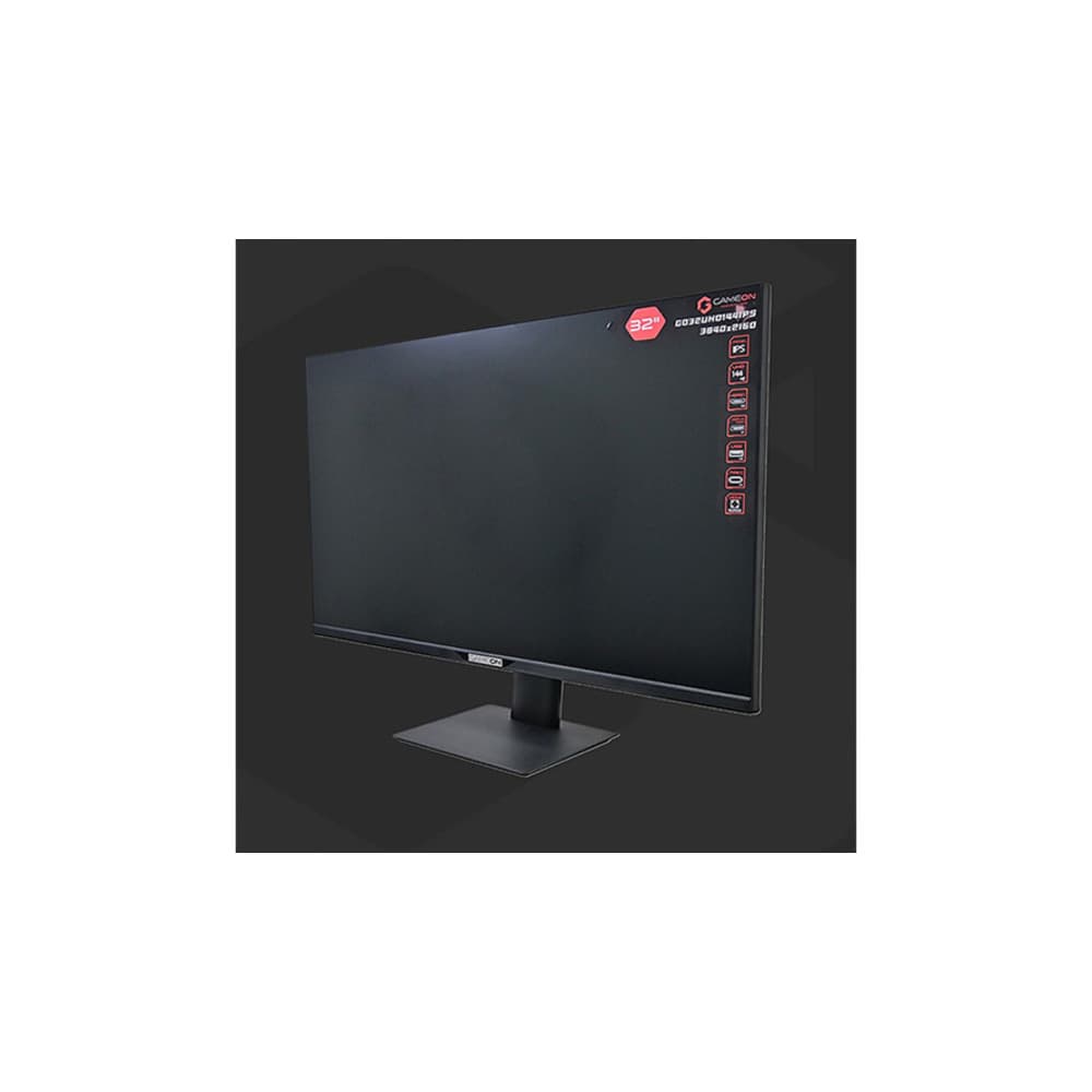 GAMEON GO 32 Inch | UHD | 144Hz | 1ms | IPS Panel | 2.1 HDMI Gaming Monitor | Black - Modern Electronics