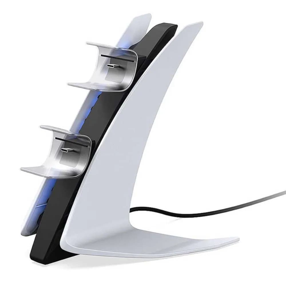 ASA Dual USB Charging Station for PS5 DualSense Controller with LED Light Indicators/Fast Charging - Modern Electronics