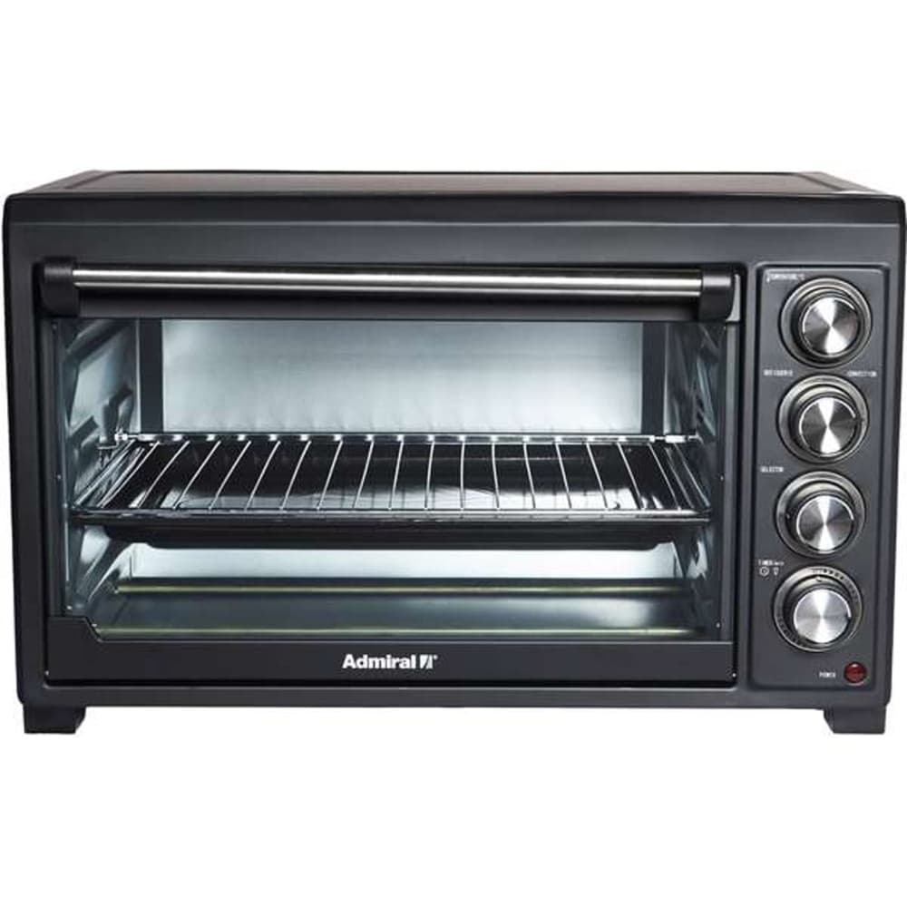 Admiral 45L Electric Oven Stainless Steel Black - Modern Electronics