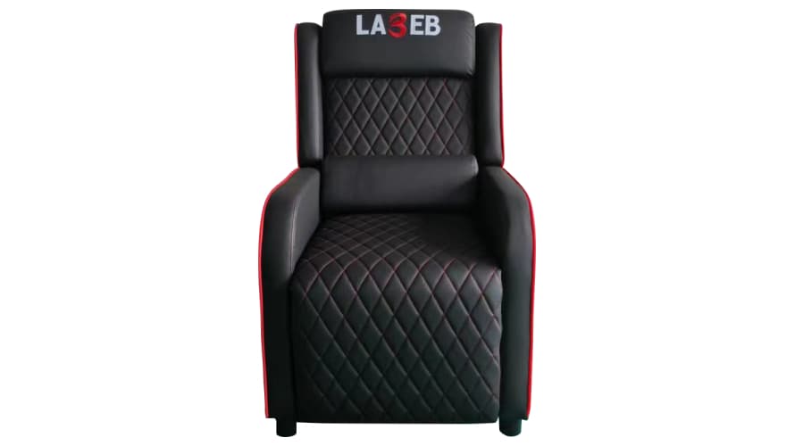 La3eb Gaming Recliner Sofa - Black and Red - Modern Electronics