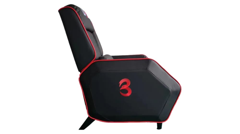 La3eb Gaming Push Back Sofa XL - Black and Red - Modern Electronics