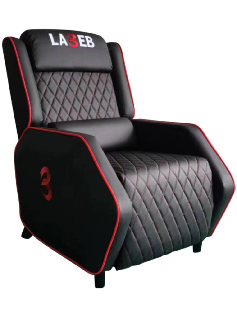 La3eb Gaming Push Back Sofa XL - Black and Red - Modern Electronics