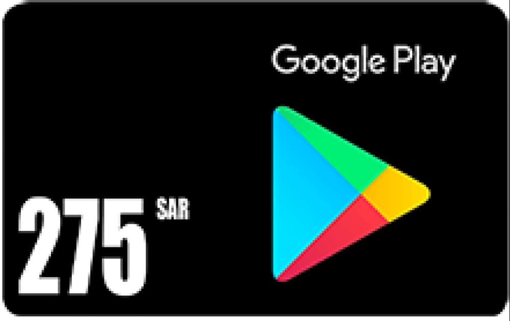 Google Play | (KSA) 275 SAR |  Delivery By Email | Digital Code - Modern Electronics