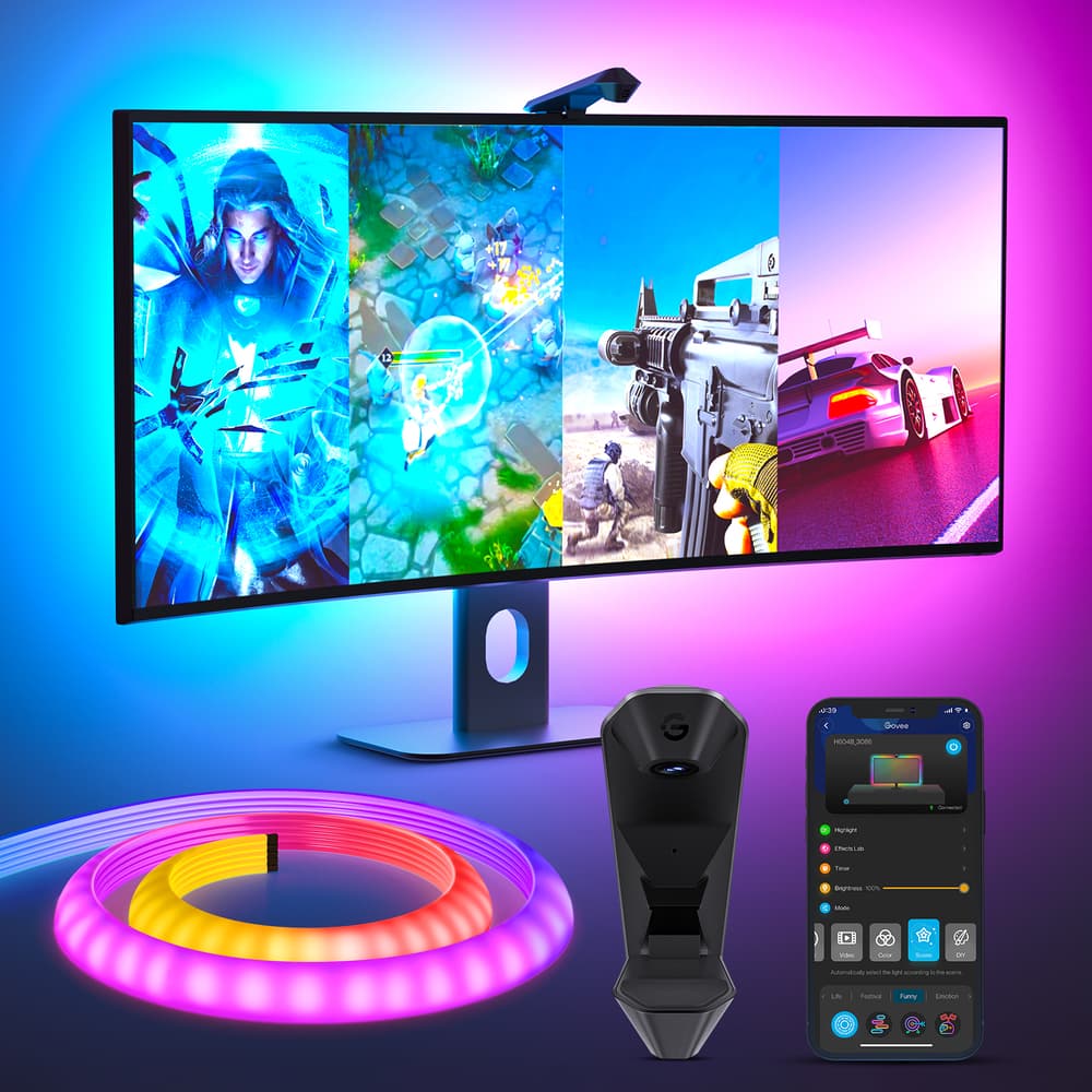 Govee DreamView Neon light Strip, Gaming Camera - Modern Electronics