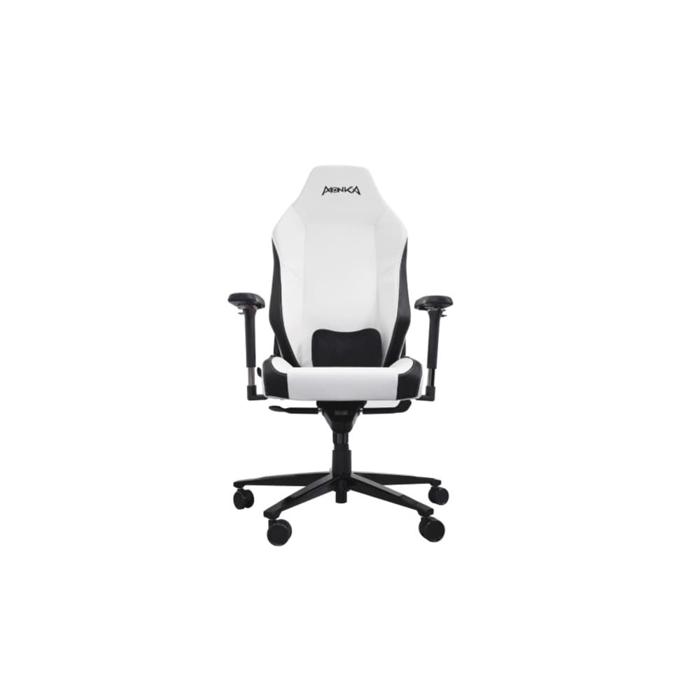 Marvo Monka CH-160 4D Microfiber Leather Gaming Chair - White - Modern Electronics