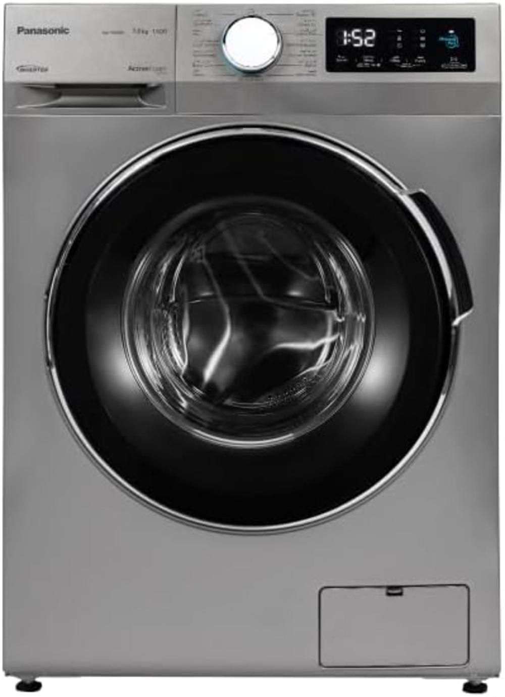 Panasonic 7 Kg Front Load Washer | silver  - Modern Electronics