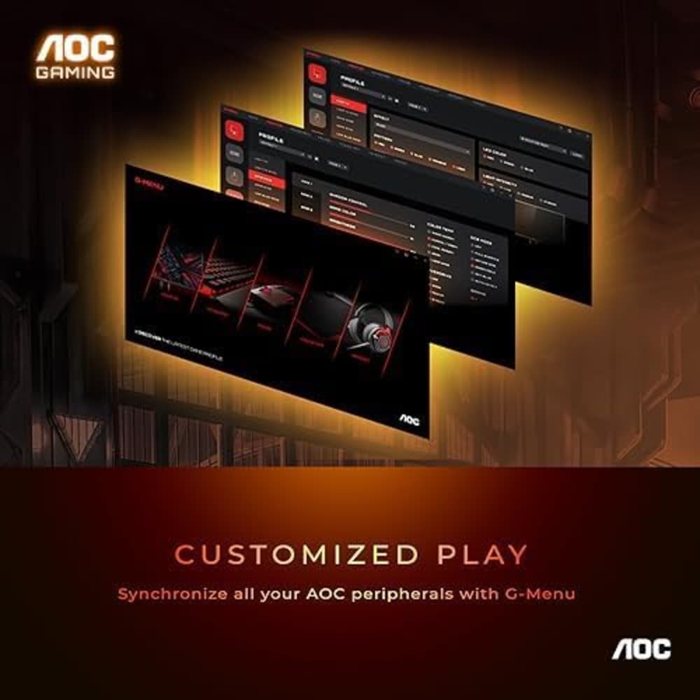 AOC 24G15N 24 inch Gaming Monitor|FHD 1920x1080|180Hz 1ms|3 Sided Frameless | AMD FreeSync |HDR Ready |Console Gaming Ready|Black - Modern Electronics
