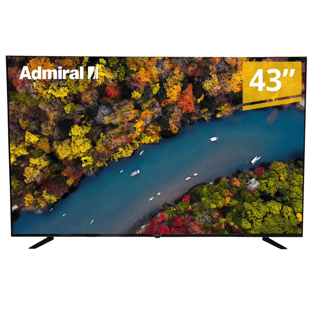 Admiral 43 inch Smart FHD LED TV Crystal Clarity Power Connectivity - Modern Electronics