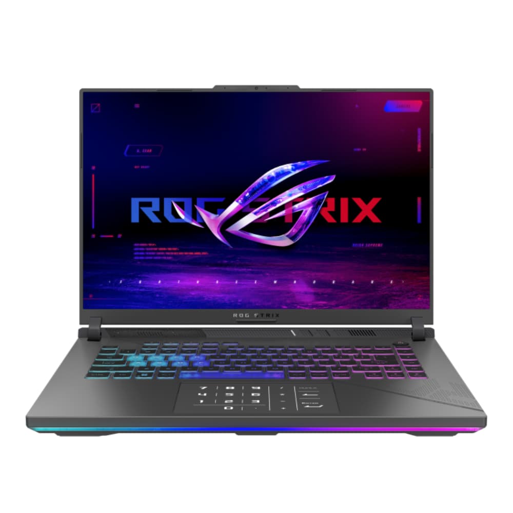 اسوس لابتوب العاب روج ستريكس G614 | بمعالج انتل كور i9 14900HX| 32 جيجا رام | تخزين 1 تيرا |شاشة 16 بوصة| كرت شاشة Nvidia RTX4070| ويندوز 11| كيبورد مضيئ  - Modern Electronics