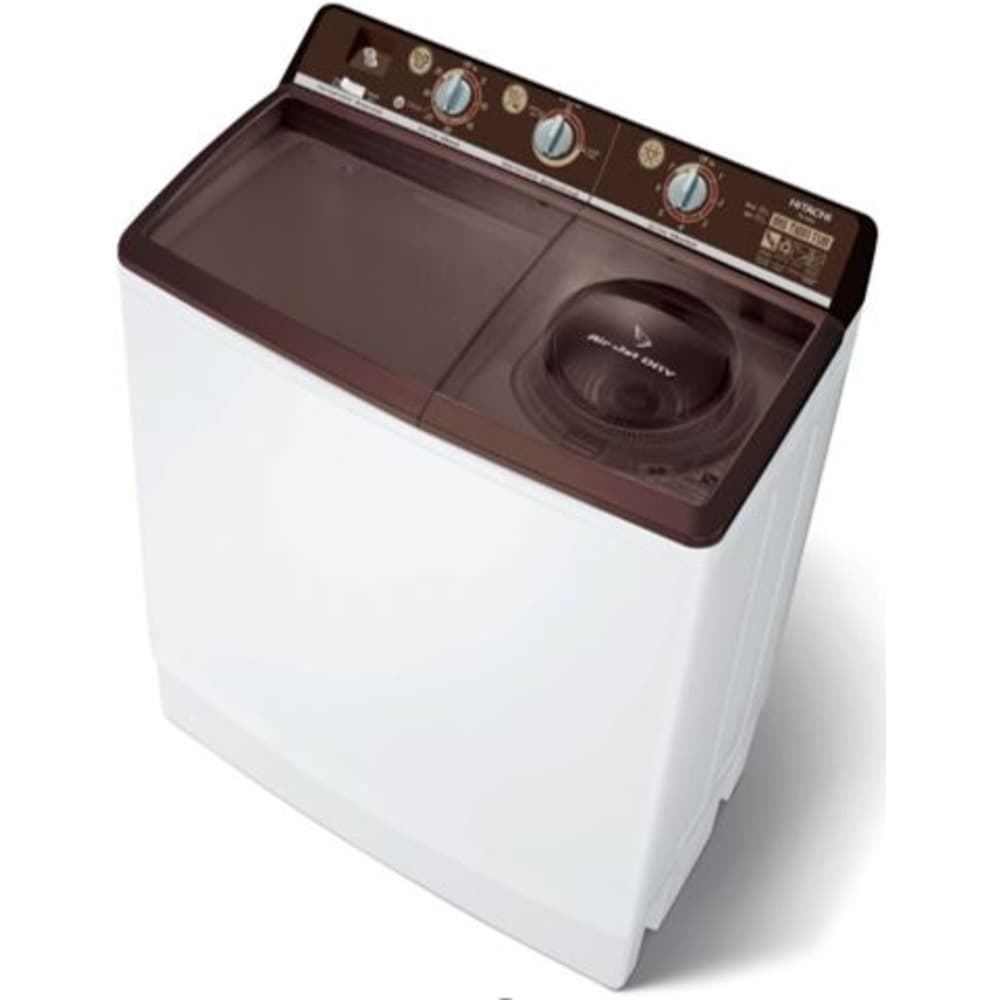 Hitachi 17KG Twin Tub Air Jet Dry D.Brown - Modern Electronics