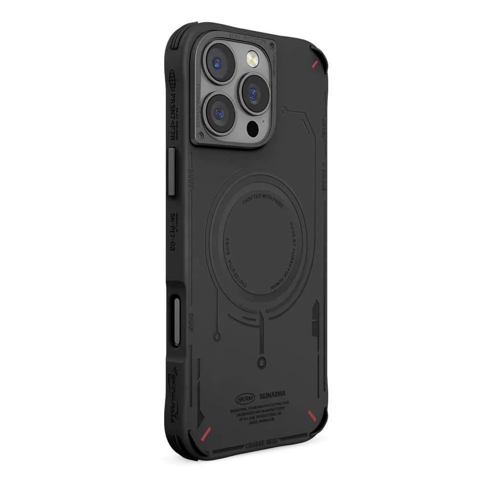 Skinarma iPhone 16 Pro Case 6.3 Inch - Mecha Black - Modern Electronics