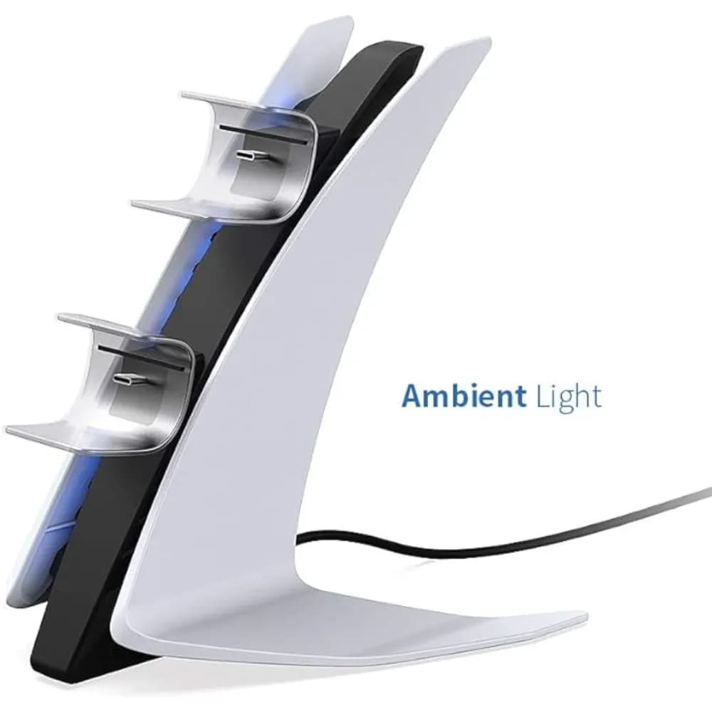 ASA Dual USB Charging Station for PS5 DualSense Controller with LED Light Indicators/Fast Charging - Modern Electronics