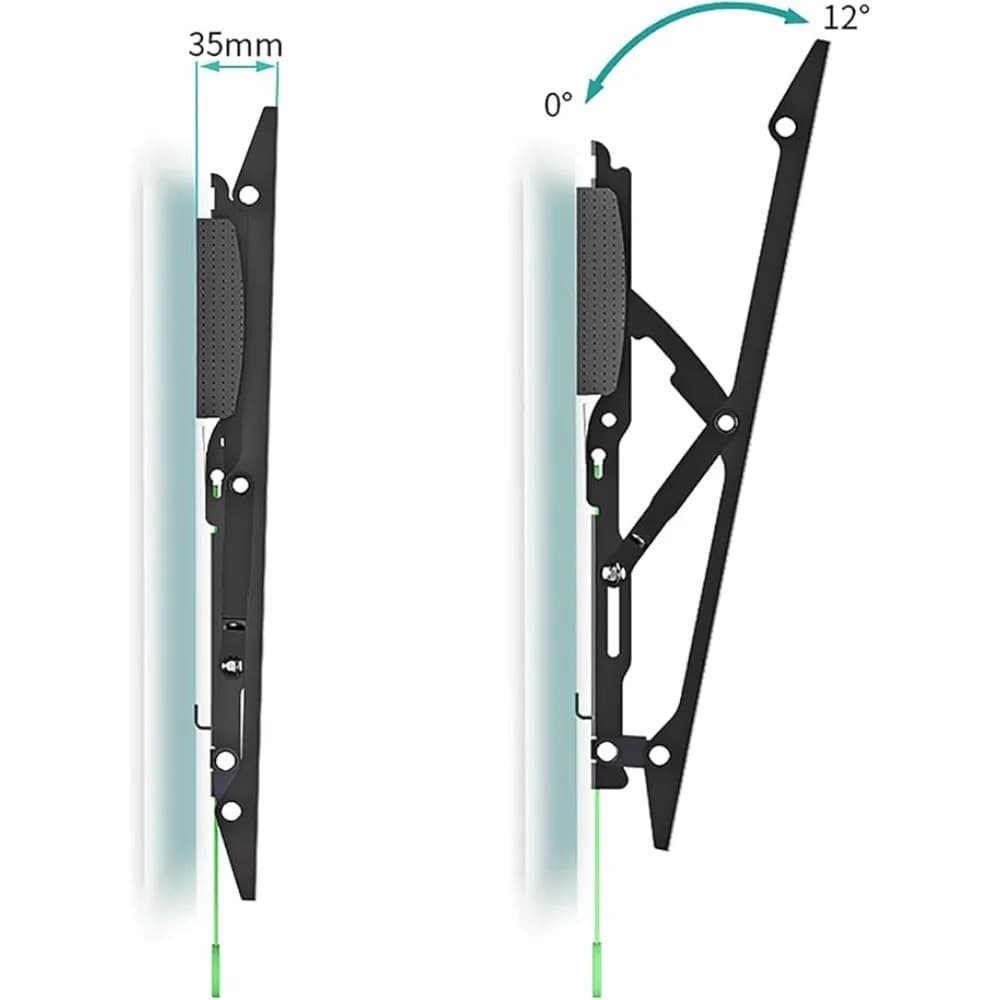 FLAT PANEL TV FIX WALL MOUNT 40 to 75 inch - Modern Electronics