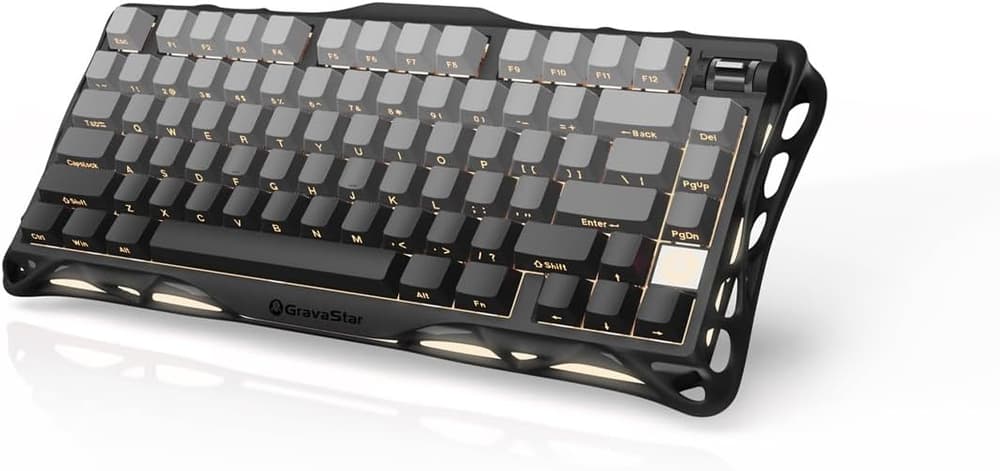GravaStar Mercury K1 Mechanical Gaming Keyboard Gradient Black - Modern Electronics