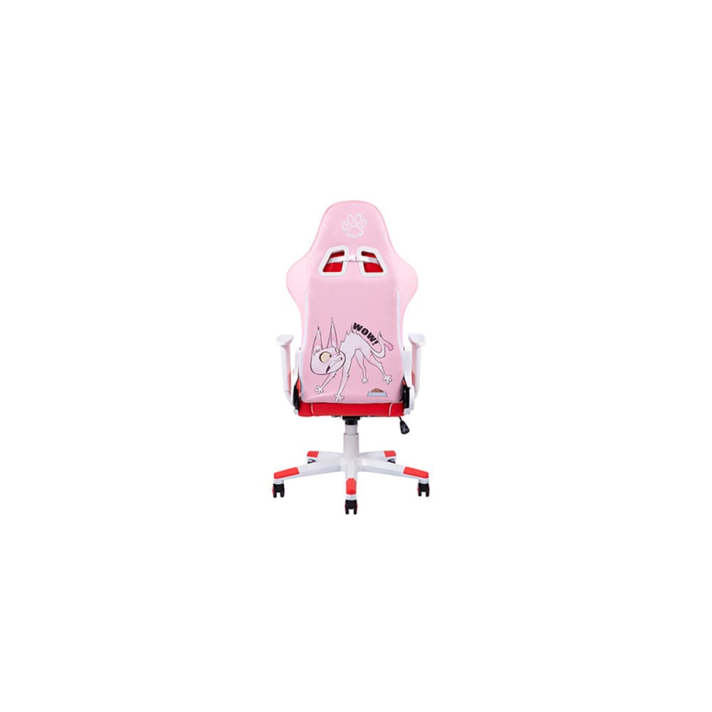 Marvo CH-106 CY Meow Design Gaming Chair | Pink - Modern Electronics