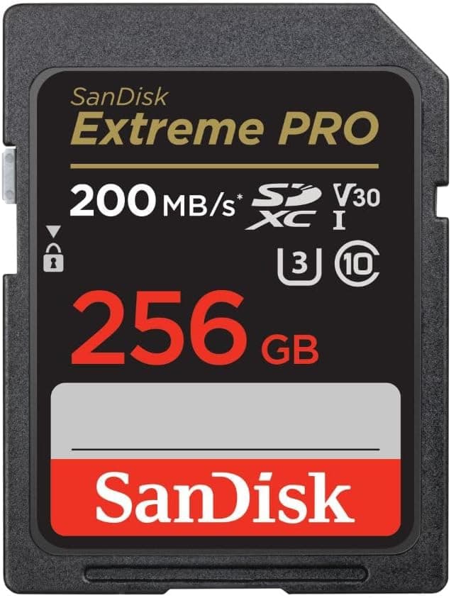 SanDisk 256GB Extreme PRO SDXC UHSI Memory Card C10 U3 V30 4K UHD SD Card | SDSDXXD-256G-GN4IN - Dark gray - Modern Electronics