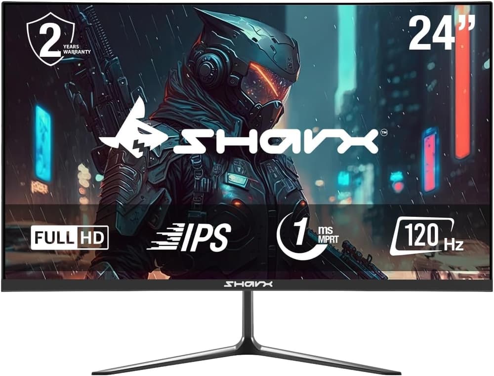 Sharx JAWS 24F120I Gaming Monitor | 24inch | FHD | IPS | 120 Hz | 1ms - Modern Electronics