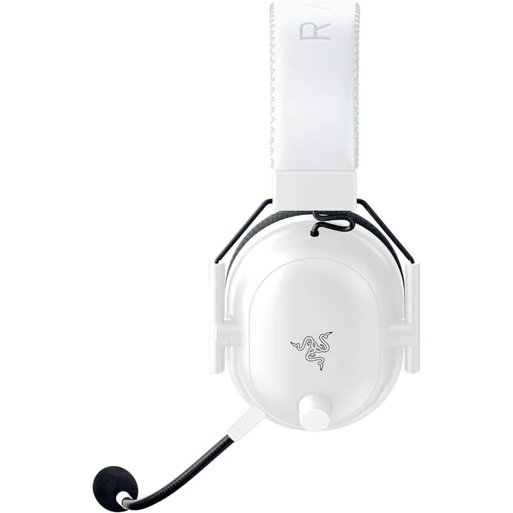 Razer BlackShark V2 Pro Wireless PlayStation Gaming Headset |HyperClear Super Wideband Mic Noise Isolating Earcups|for PS5 |Console |PC |Mac |Bluetooth |70 Hr Battery | White - Modern Electronics