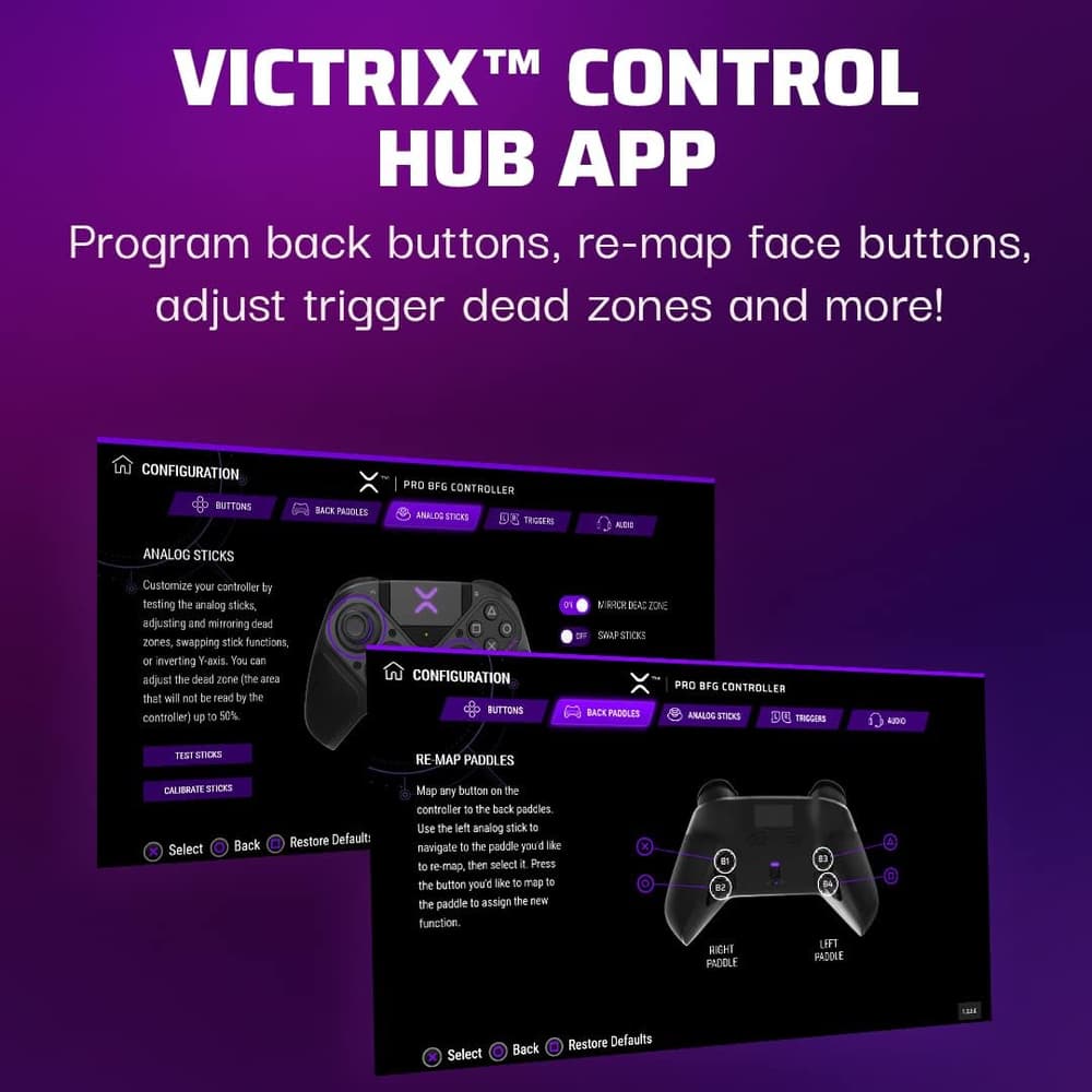 PDP Victrix Pro BFG Controller - PS5 - Black - Modern Electronics