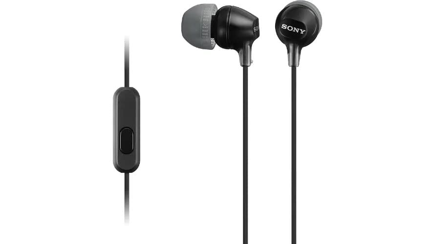 SONY MDR-EX15AP Wired Headset Black  - Modern Electronics