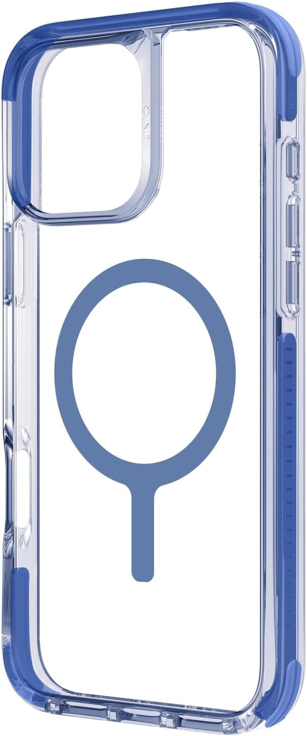 UNIQ Hybrid iPhone 16 Combat Blue Back Cover Mobile Case with MagSafe - Modern Electronics