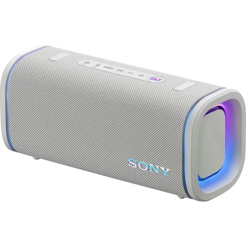 Sony ULT FIELD 5 Wireless Bluetooth Portable Speaker Massive Bass 360 Party Light 25hrs Playtime IP67 - White - Modern Electronics