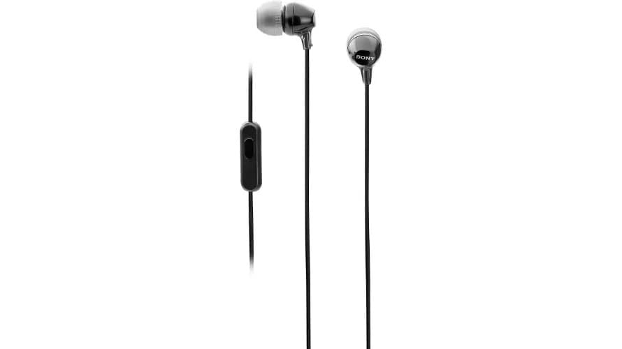 Sony MDR-EX14AP Wired in Ear Headphone with Mic |Black - Modern Electronics