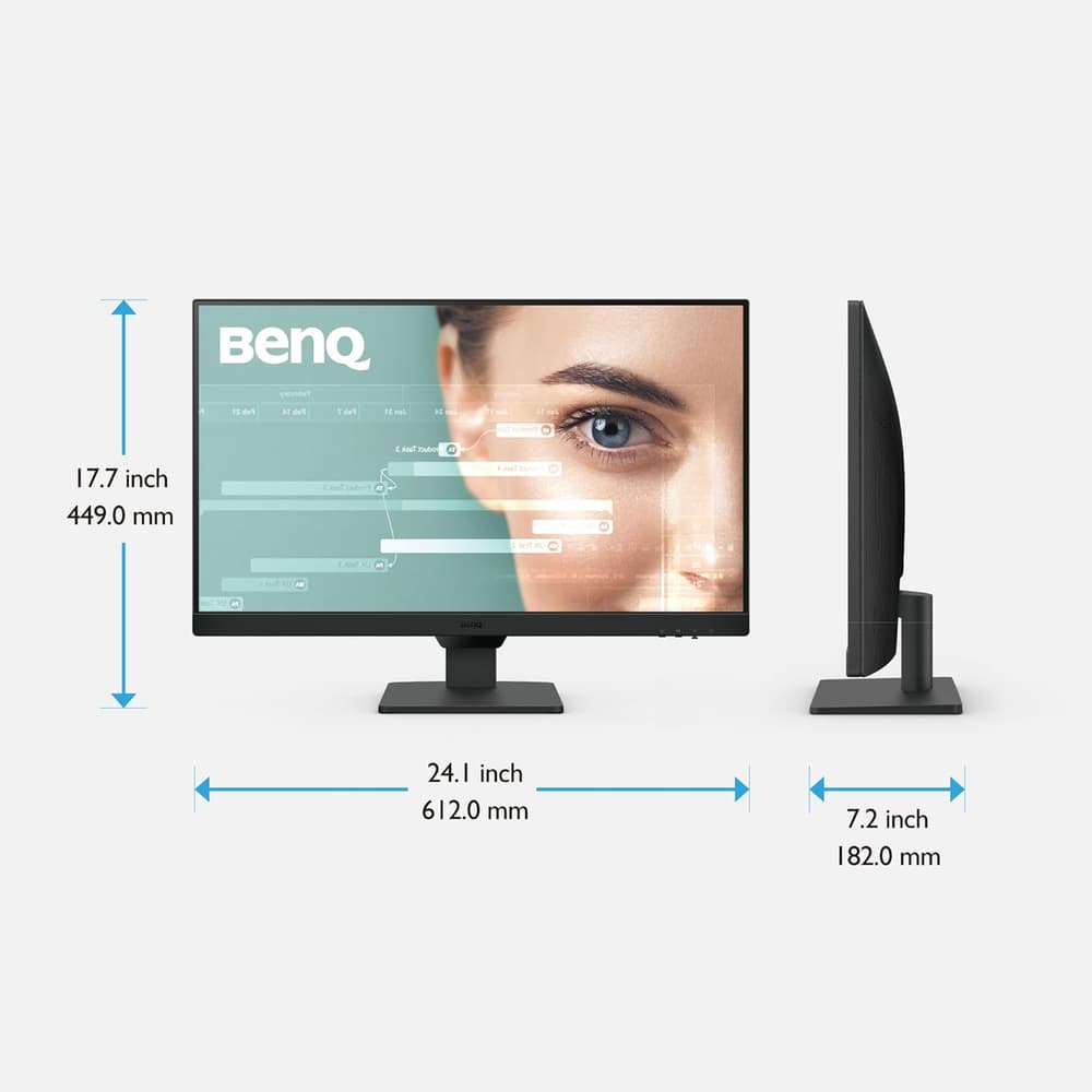 BenQ GW2790 27inch 1080p FHD IPS Monitor | 100Hz | Eye Care | Dual HDMI Port - Black - Modern Electronics