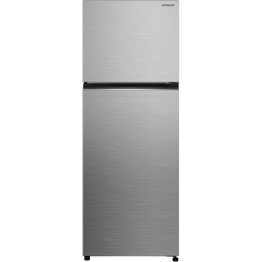هيتاشي HRTN6443SXSA ثلاجة بابين 14.4 قدم | 409 لتر| فضي - Modern Electronics