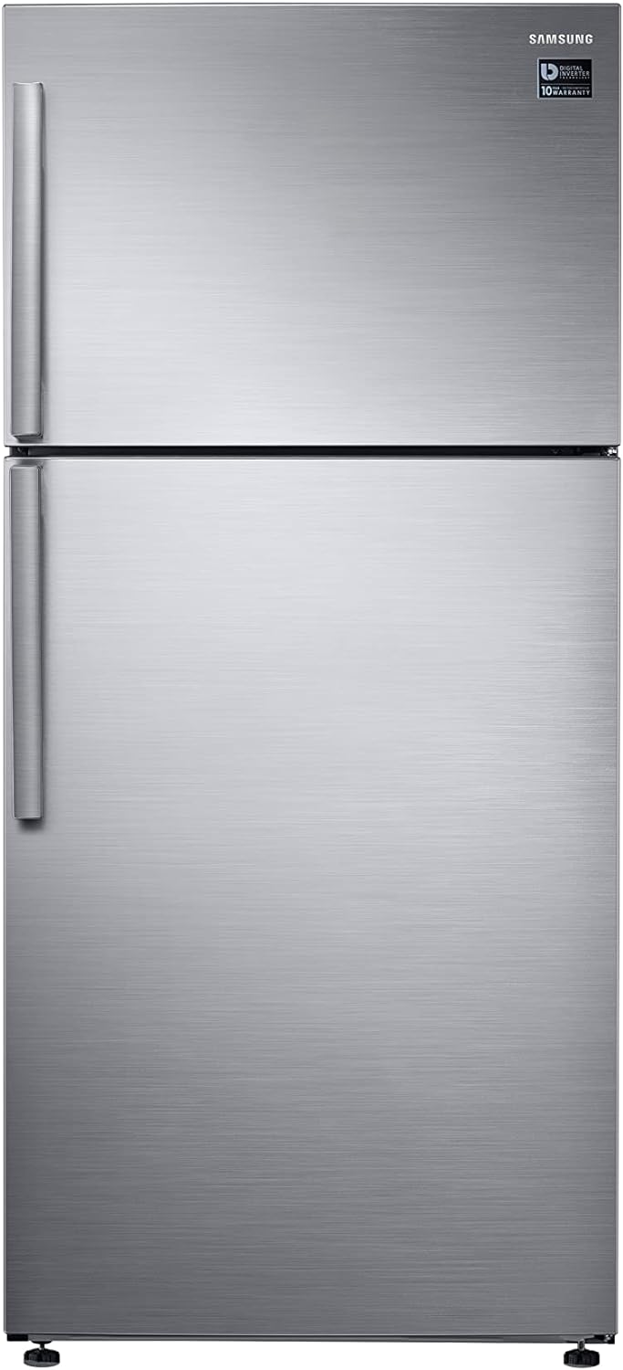 Samsung Refrigerator|18.6 Cu.ft | Twin Cooling Plus| Ice Maker Tray |DIT Compressor| Anti-Bacterial Protector|Quick Cooling and Freezing |Inox - Modern Electronics