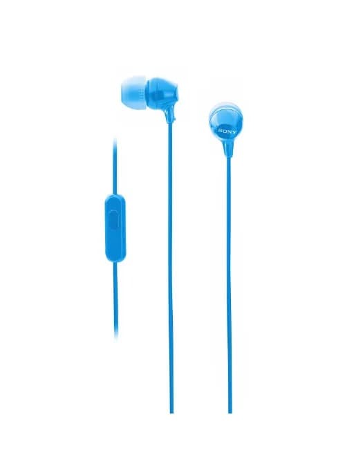 Sony MDR-EX14AP Wired in Ear Headphone with Mic |Blue - Modern Electronics