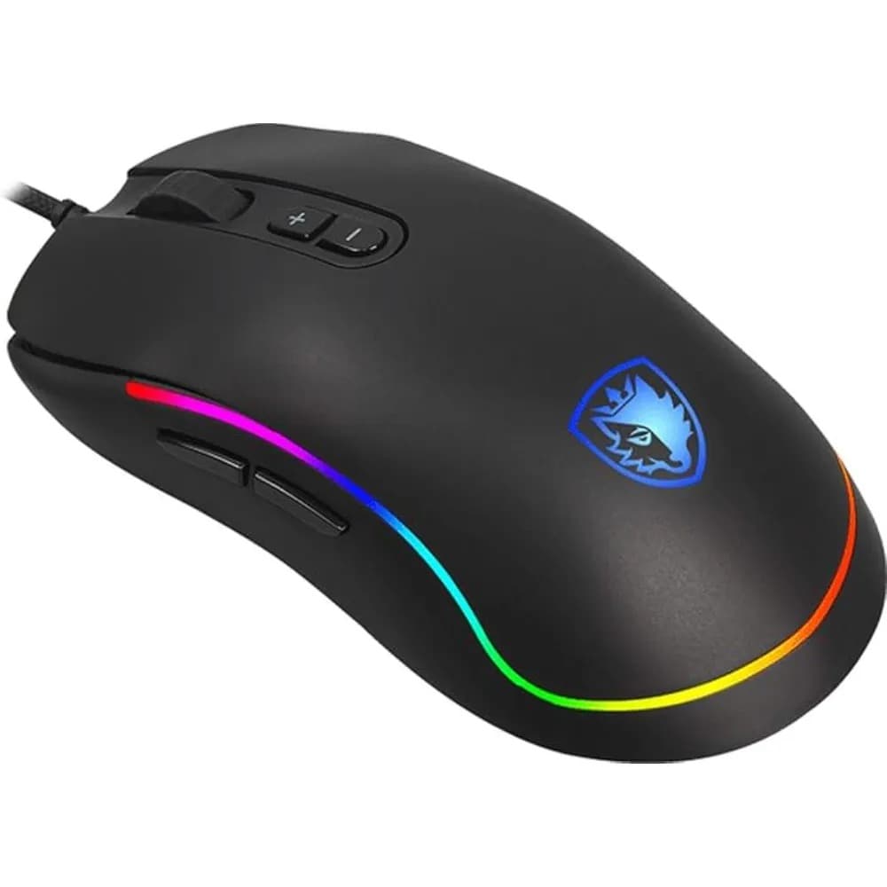 Sades Revolver SA-S11 Wired Gaming Mouse|Black - Modern Electronics