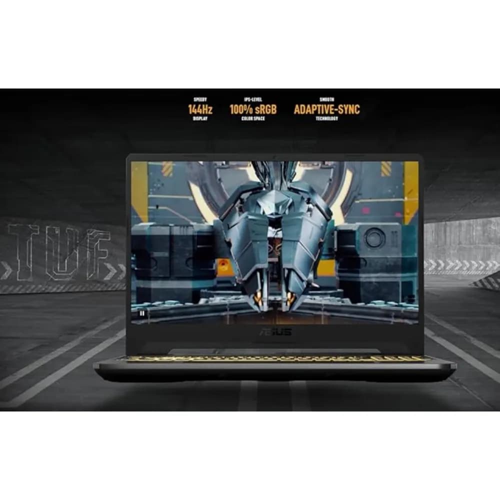 ASUS TUF GAMING A15|FA506NCR-HN044W|AMD Ryzen 7435HS |16GB RAM |512GB SSD |15.6 inch FHD 144Hz|NVIDIA RTX3050 4GB MAX |WIN11 |AR-EN Keyboard 1 Zone RGB - Modern Electronics
